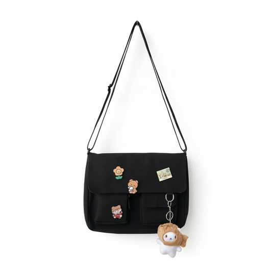 Bolsa messenger feminina