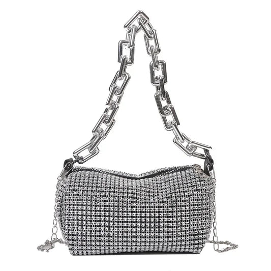 Handbag com strass